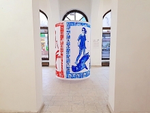 M. Kaczmarska, mobilna instalacja malarska z dźwiękiem